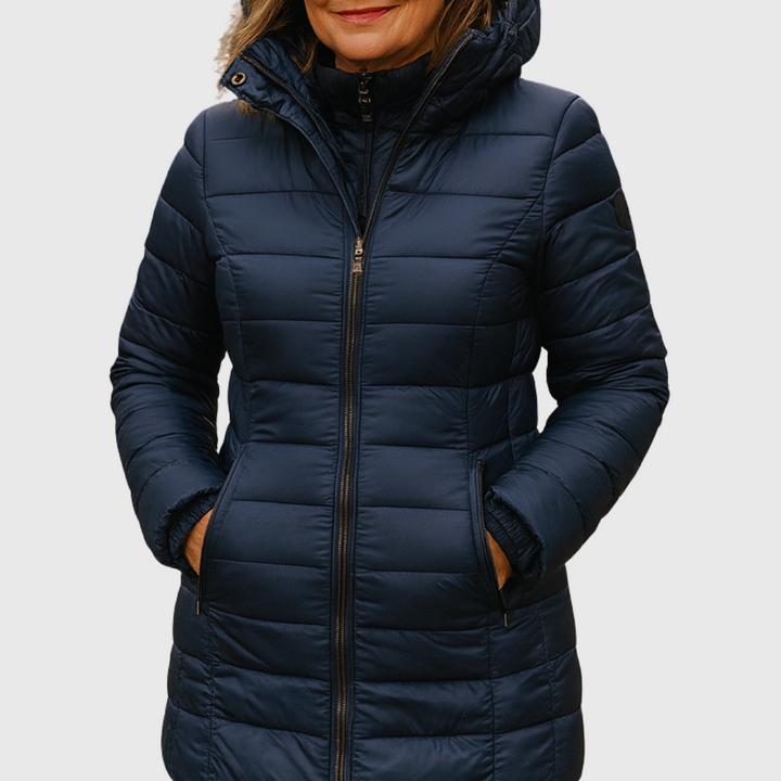 Marta | Longline Hooded Padded Coat