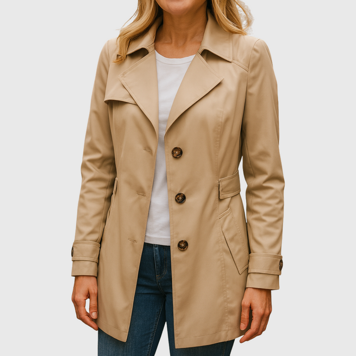 Nadine | Tailored Longline Trench Coat