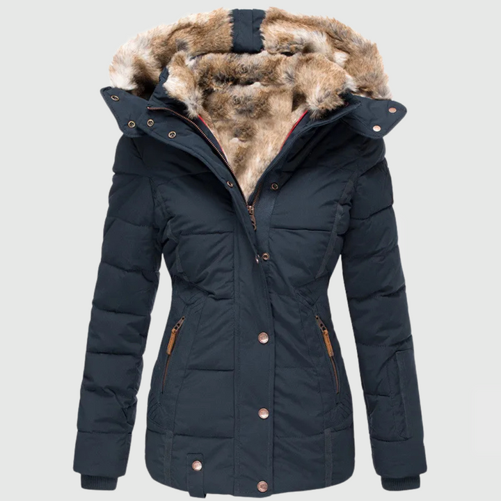 Kendra | Faux-Fur Hooded Winter Jacket