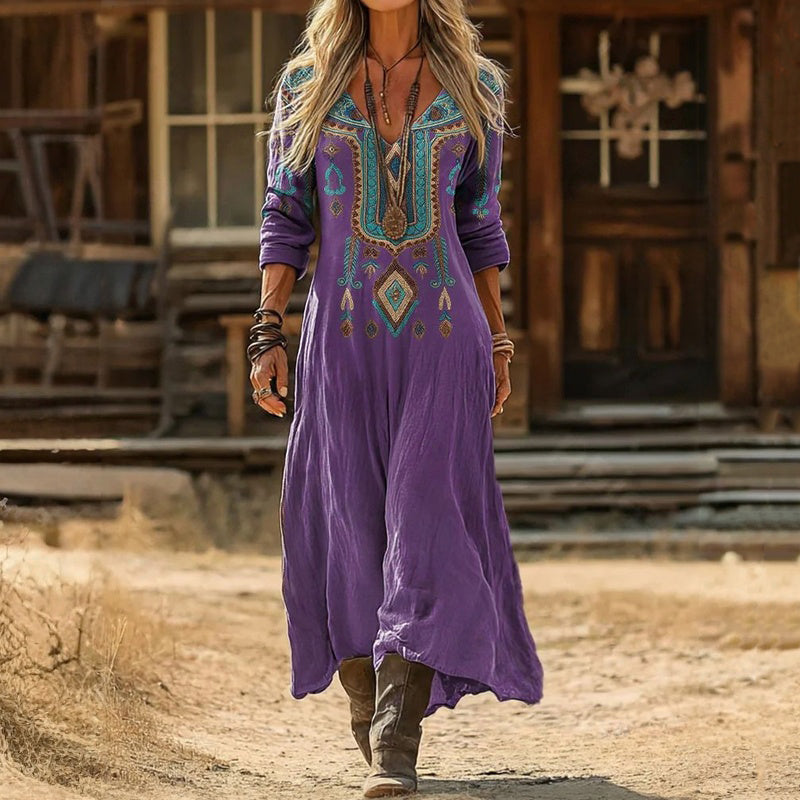 Mirabel | Bohemian Maxi Dress