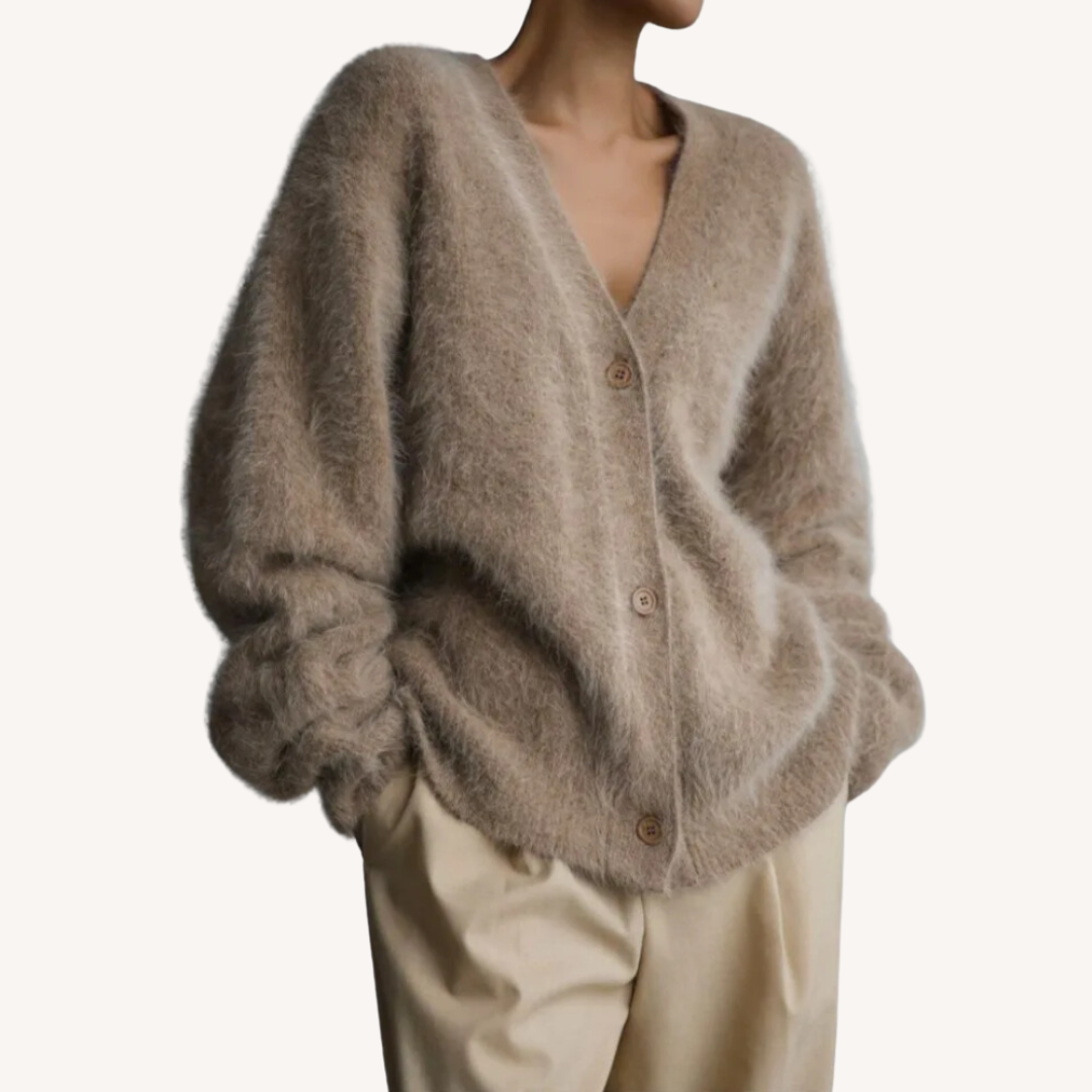 Gillian | Relaxed V-Neck Cardigan