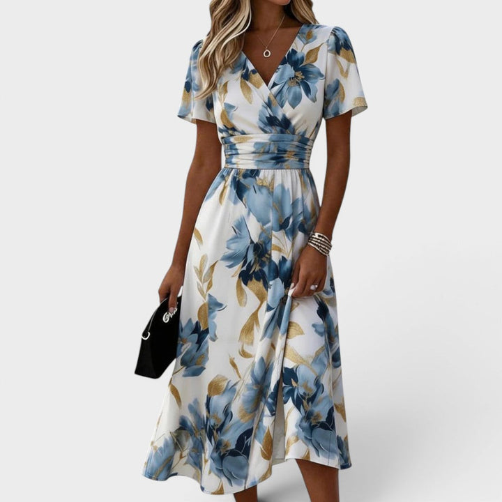 Juliana | Elegant A-Line Midi Dress