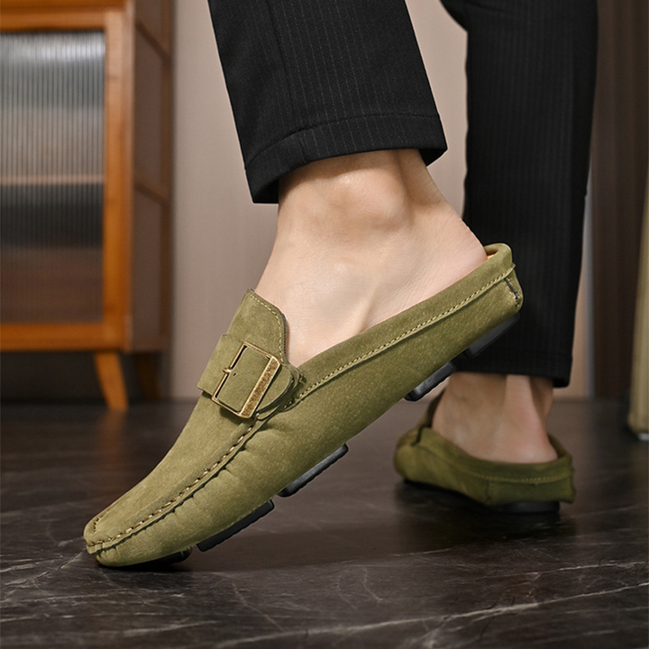 Adrian | Buckled Slip-On Loafers