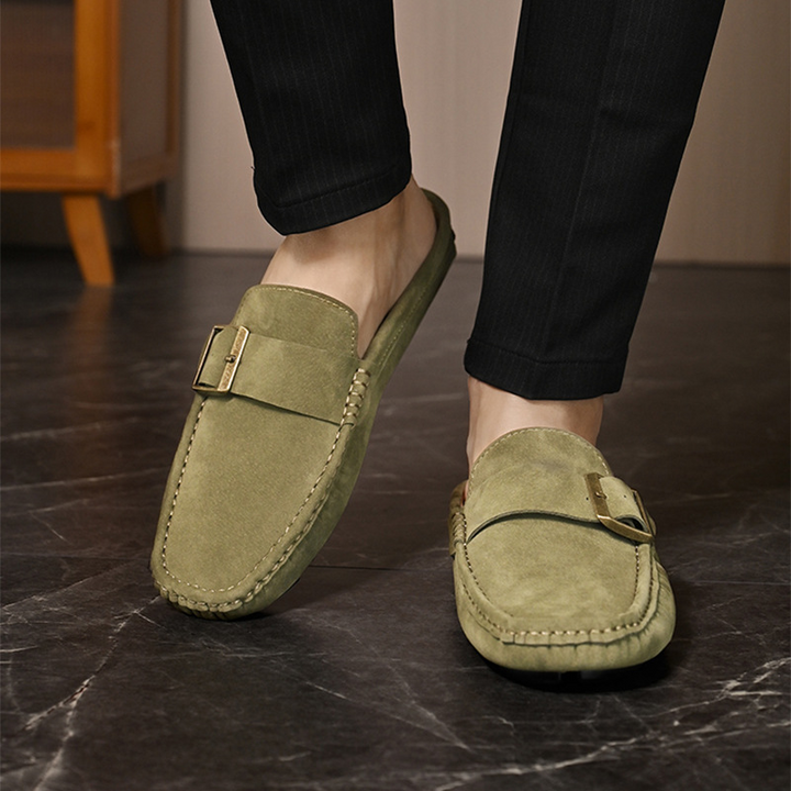 Adrian | Buckled Slip-On Loafers