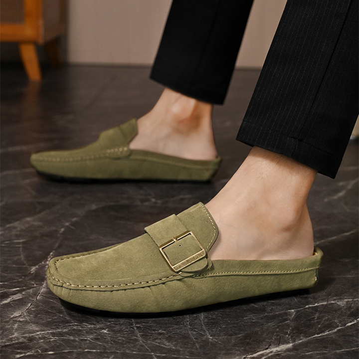 Adrian | Buckled Slip-On Loafers