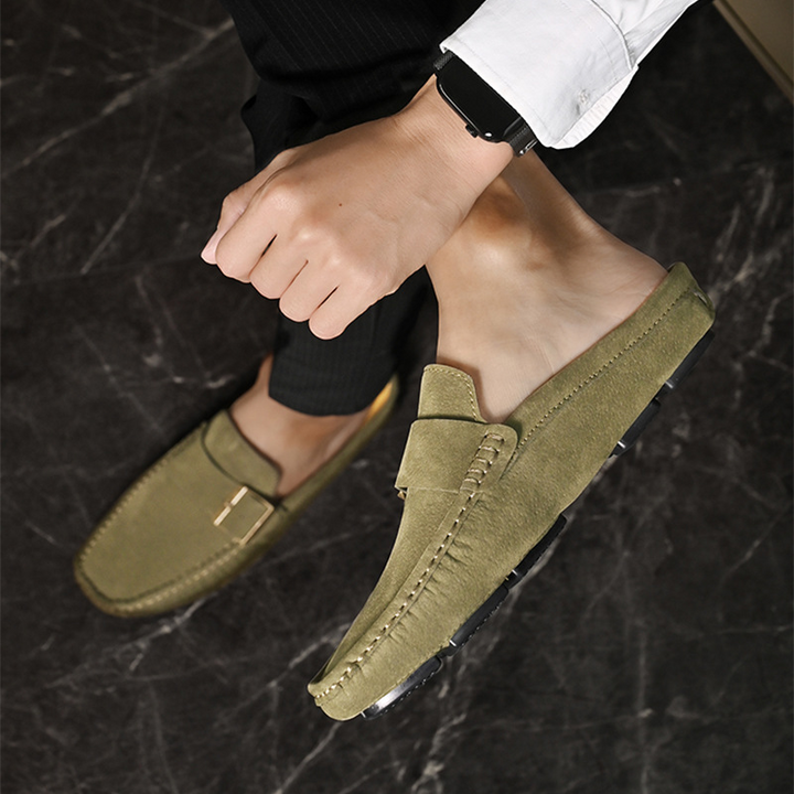 Adrian | Buckled Slip-On Loafers