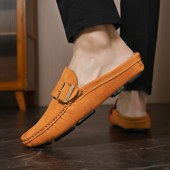 Adrian | Buckled Slip-On Loafers
