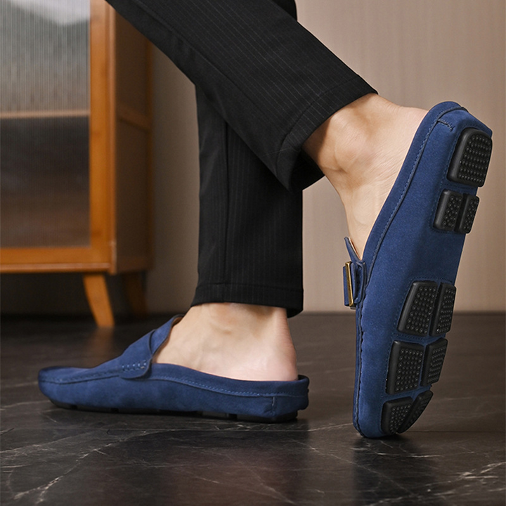 Adrian | Buckled Slip-On Loafers
