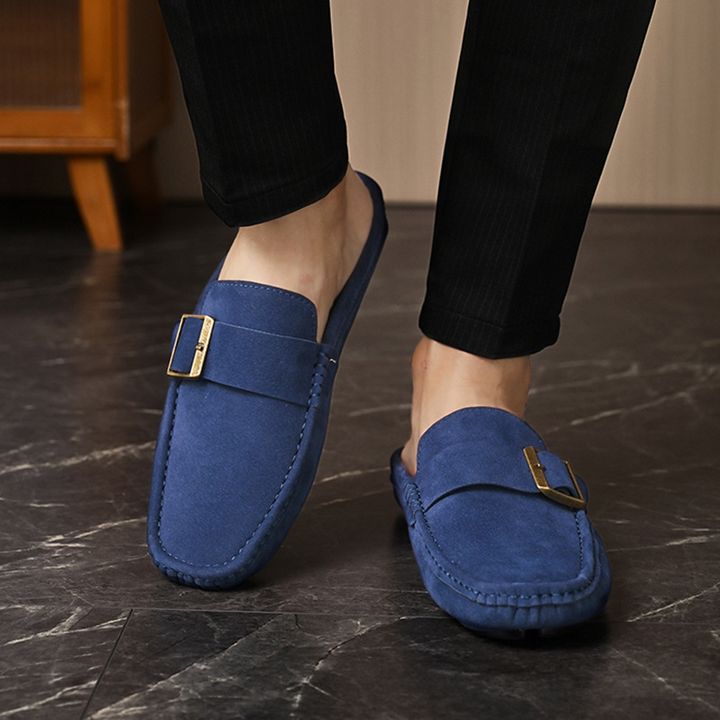 Adrian | Buckled Slip-On Loafers