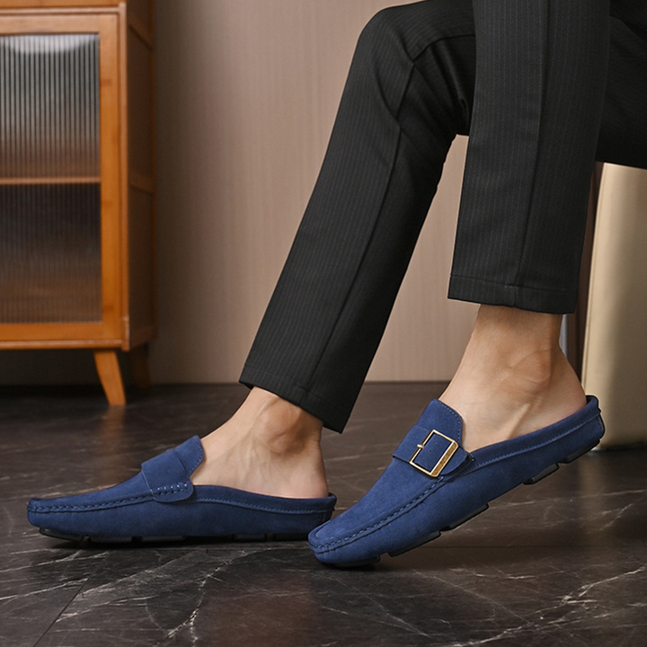 Adrian | Buckled Slip-On Loafers
