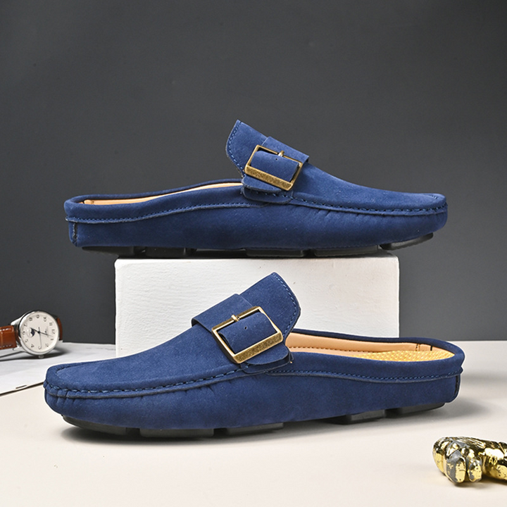 Adrian | Buckled Slip-On Loafers