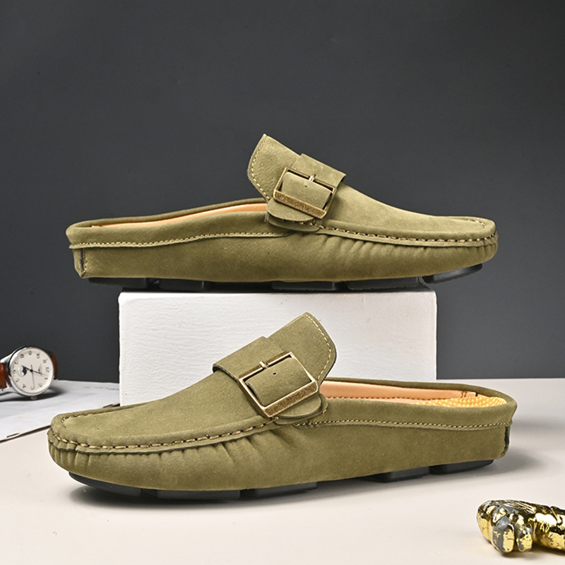 Adrian | Buckled Slip-On Loafers