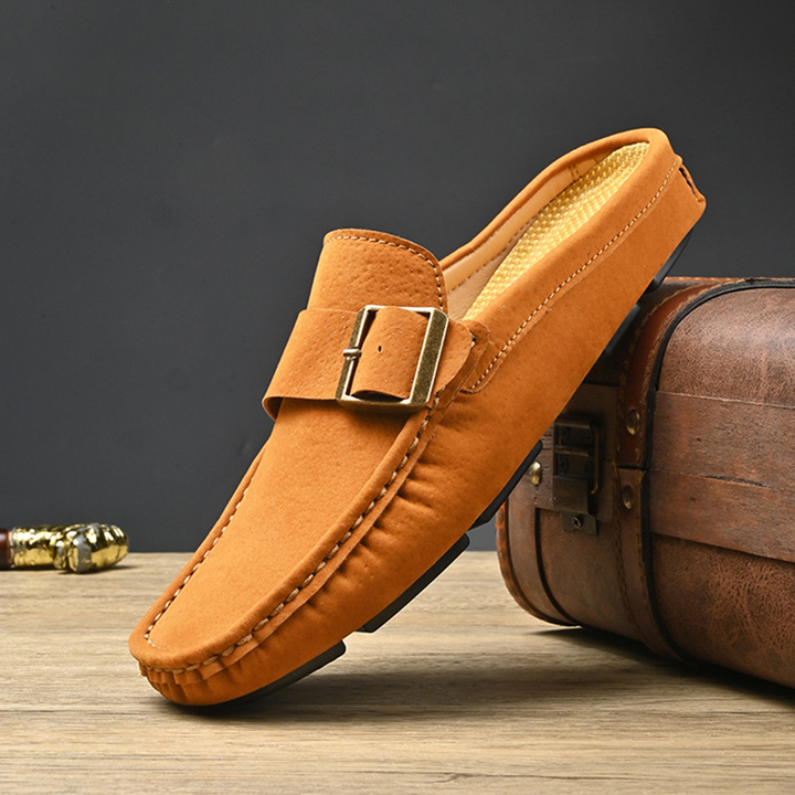 Adrian | Buckled Slip-On Loafers