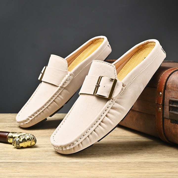 Adrian | Buckled Slip-On Loafers