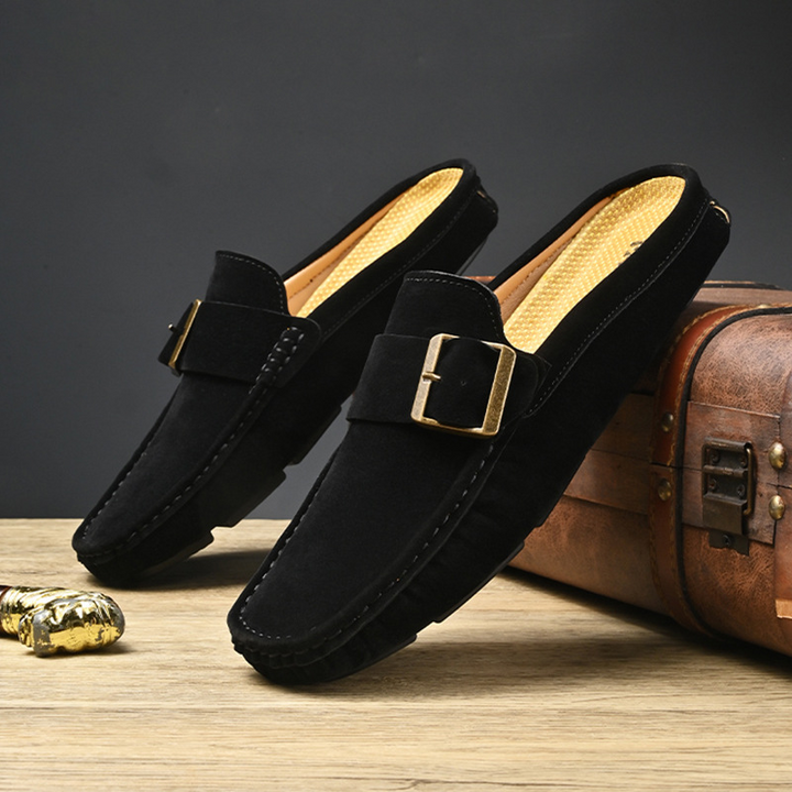 Adrian | Buckled Slip-On Loafers