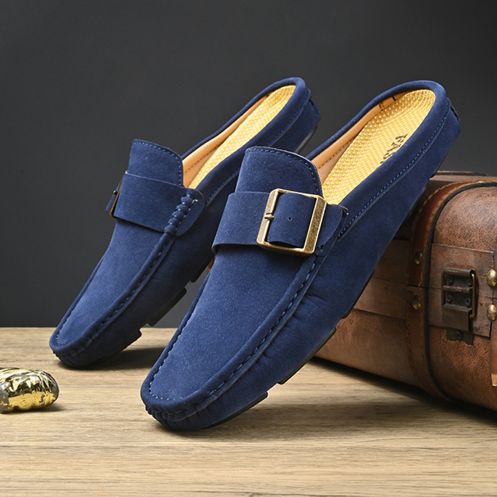 Adrian | Buckled Slip-On Loafers