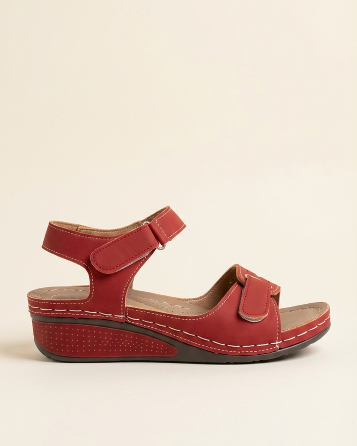 Adele | Supportive Adjustable Wedge Sandals