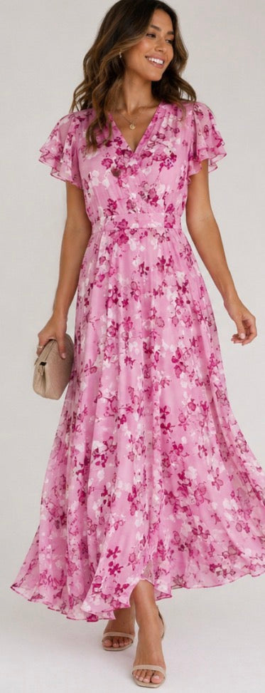 Juliet | Flowing Floral Maxi Dress