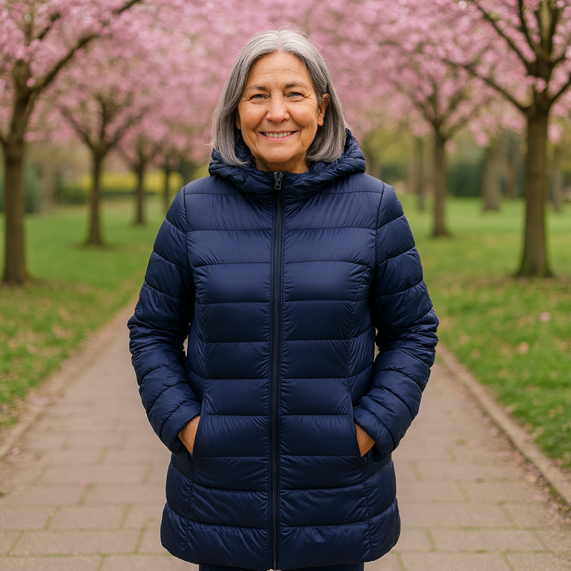 Joanna | Longline Hooded Padded Jacket