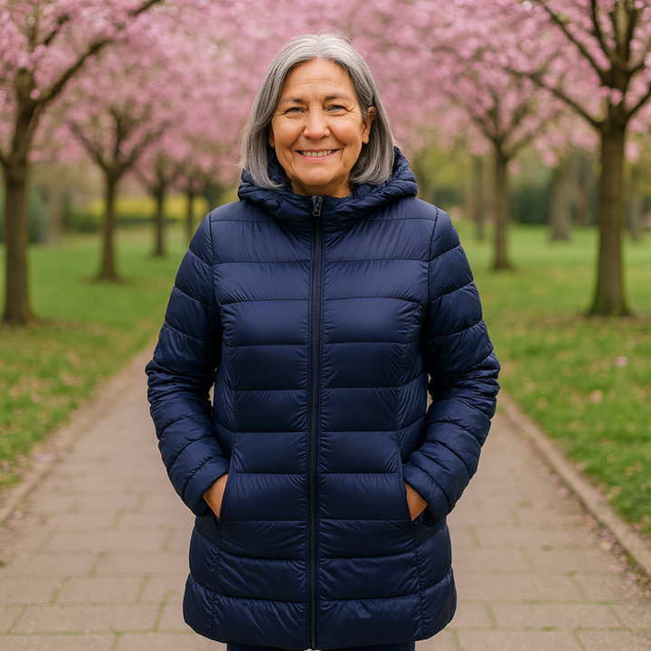 Joanna | Longline Hooded Padded Jacket