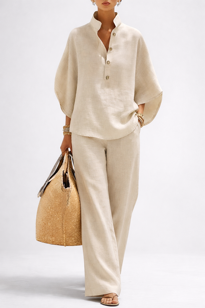 Beatrice | Relaxed Wide-Leg Two-Piece Set