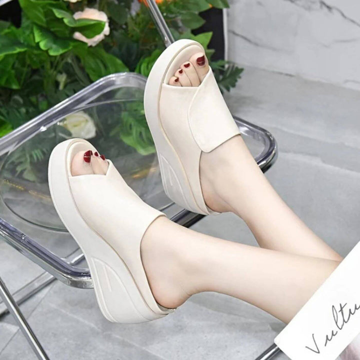 Marcella | Cushioned Wedge Sandals