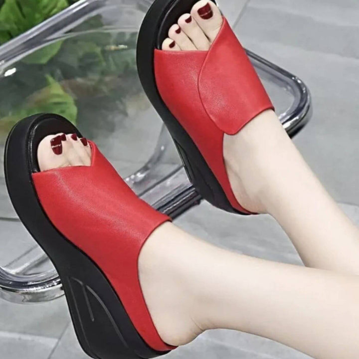 Marcella | Cushioned Wedge Sandals