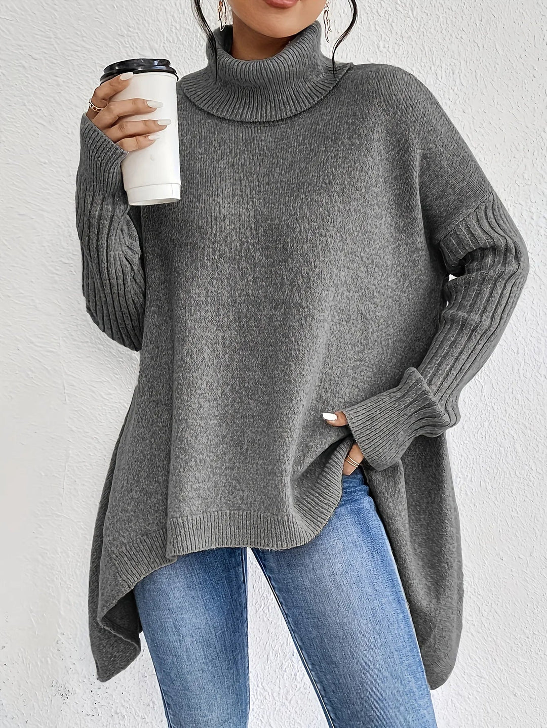 Aurora | Relaxed Turtleneck Sweater