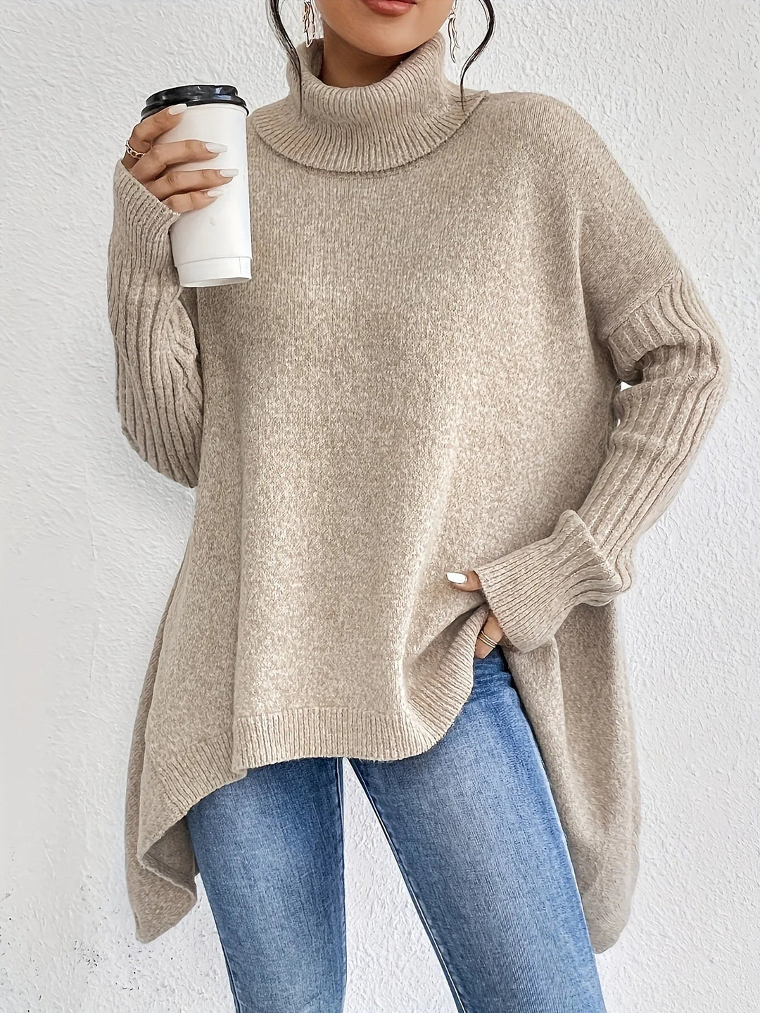 Aurora | Relaxed Turtleneck Sweater