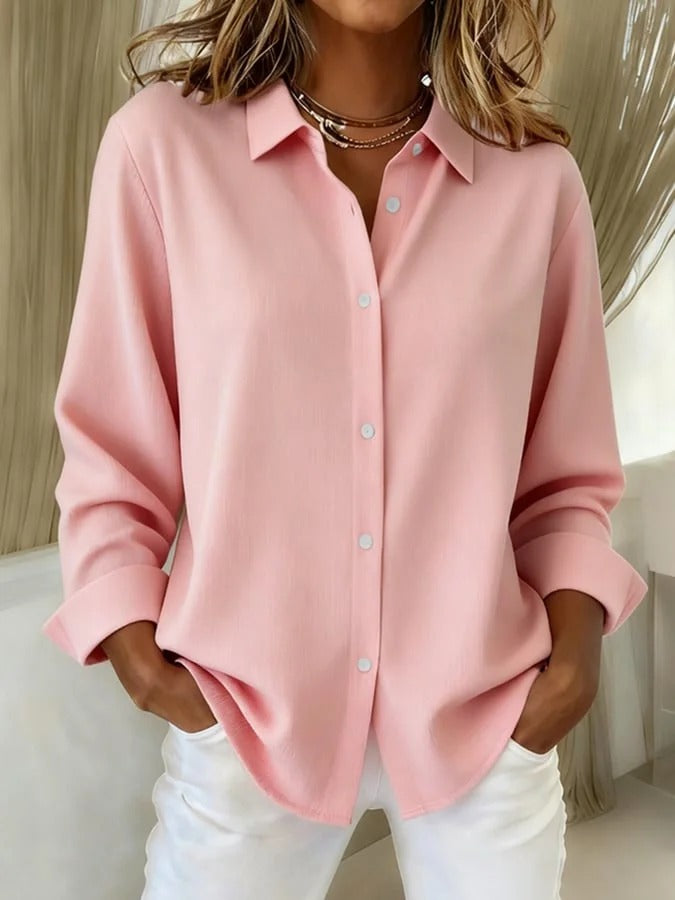 Lorraine | Relaxed Button-Up Blouse