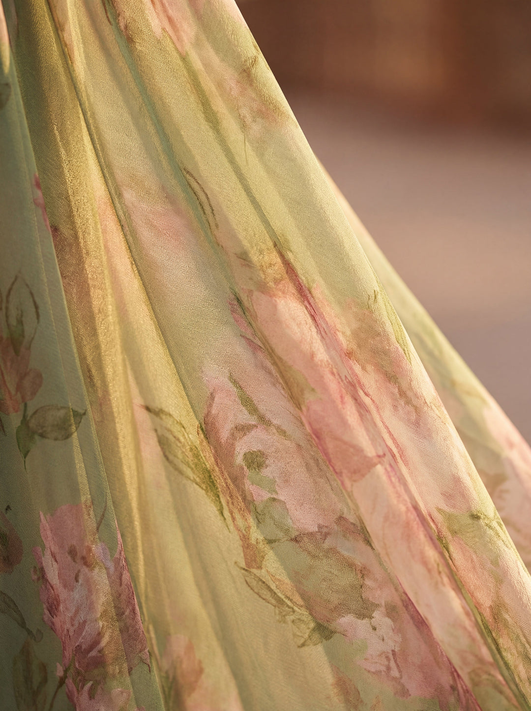 Marguerite | Floral Halter-Neck Maxi Dress