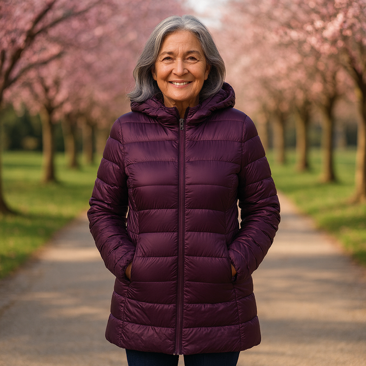 Anthea | Longline Hooded Padded Jacket