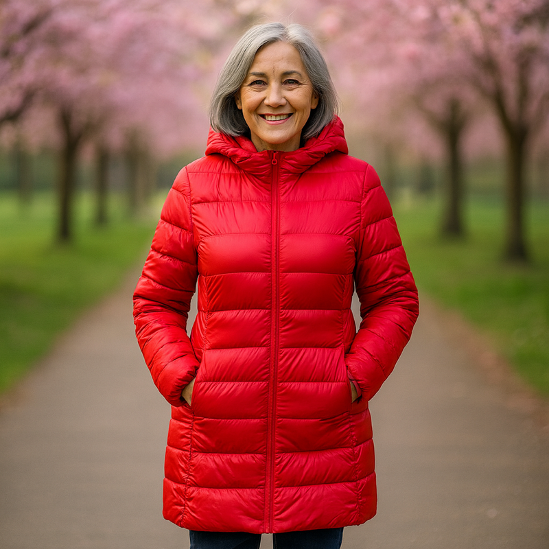 Hannah | Longline Hooded Padded Jacket