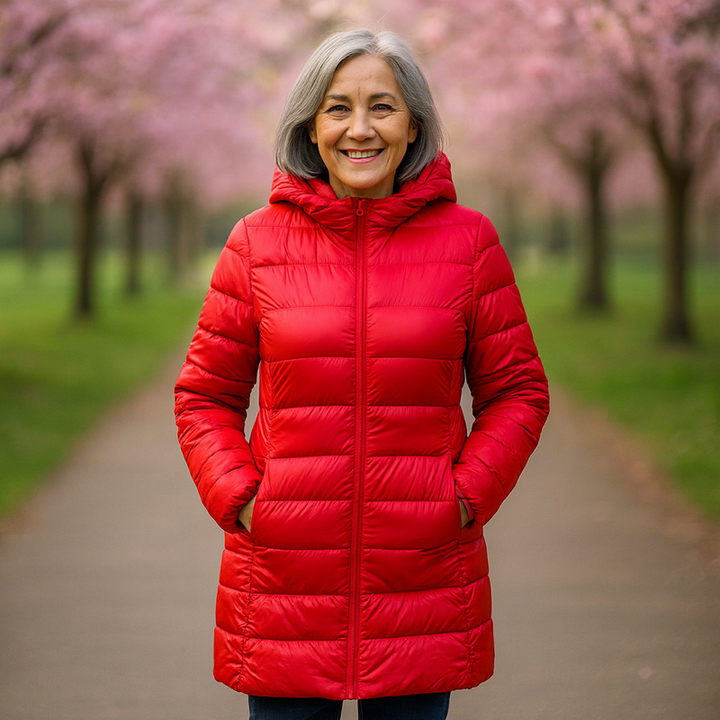 Hannah | Longline Hooded Padded Jacket