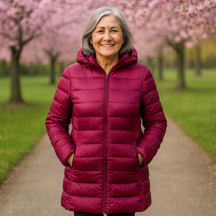 Laura | Longline Hooded Padded Jacket