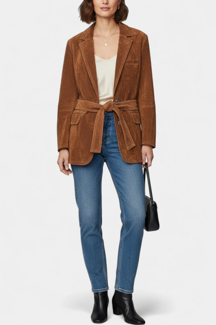 Wynne | Tailored Belted Blazer