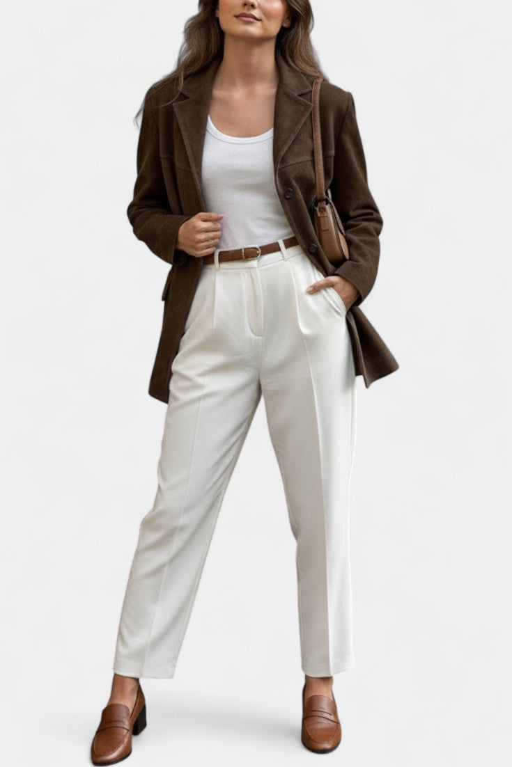 Carolyn | Relaxed Notched-Collar Jacket