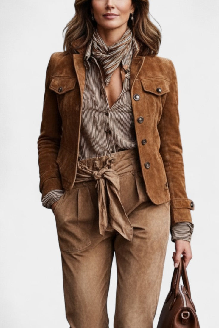 Saskia | Cropped Tailored Jacket