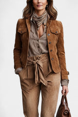 Saskia | Cropped Tailored Jacket