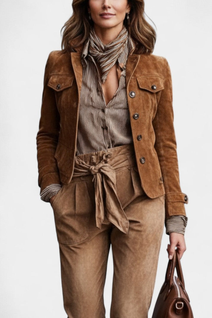 Saskia | Cropped Tailored Jacket