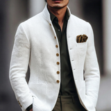 Frederick | Refined Stand-Collar Blazer