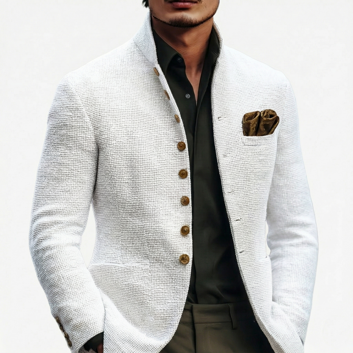 Frederick | Refined Stand-Collar Blazer
