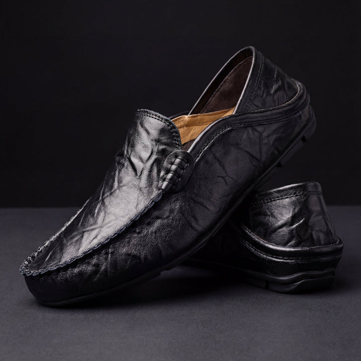 Warren | Handstitched Slip-On Loafers