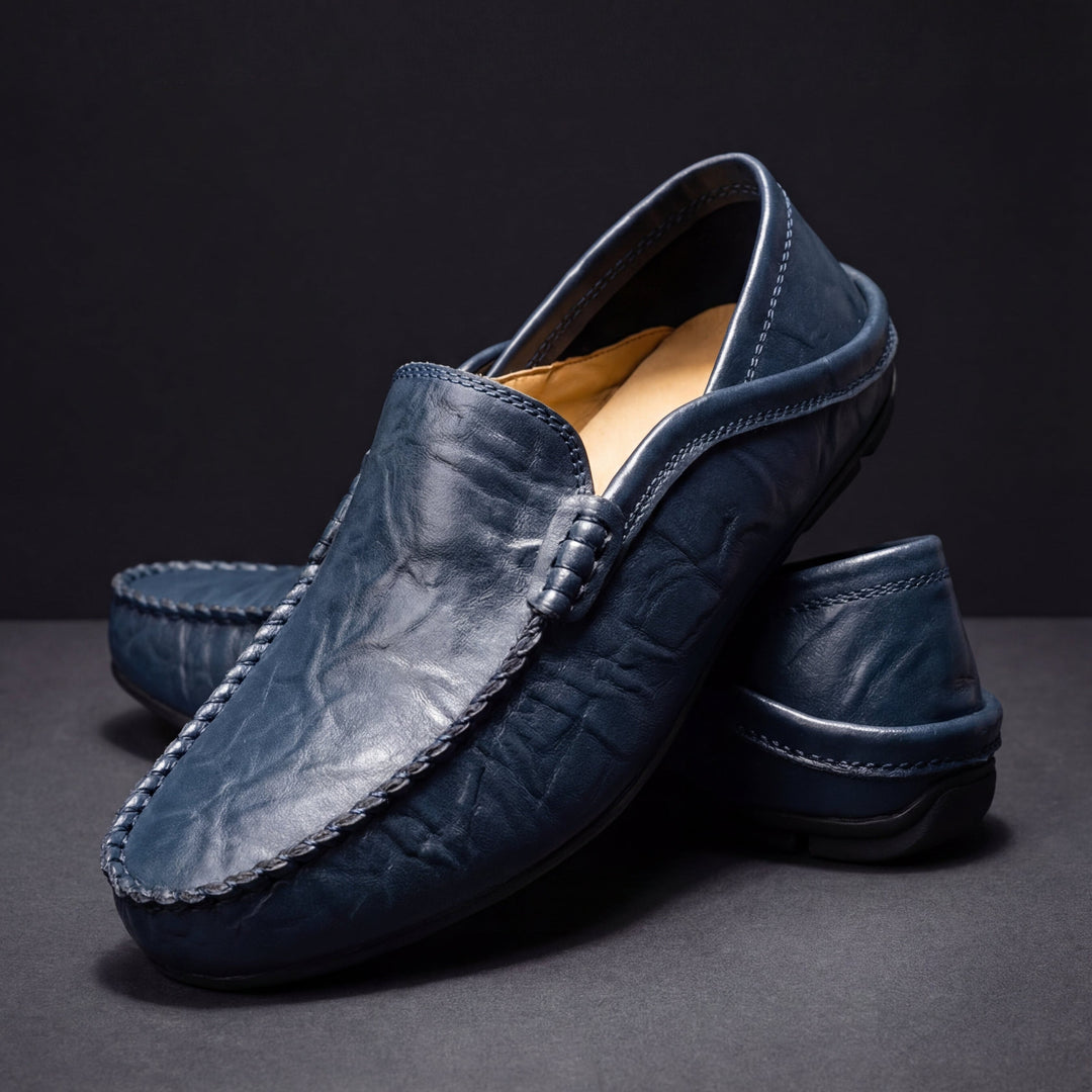 Warren | Handstitched Slip-On Loafers