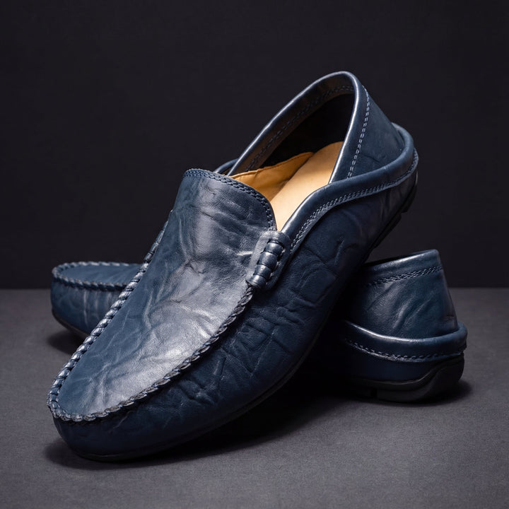 Warren | Handstitched Slip-On Loafers