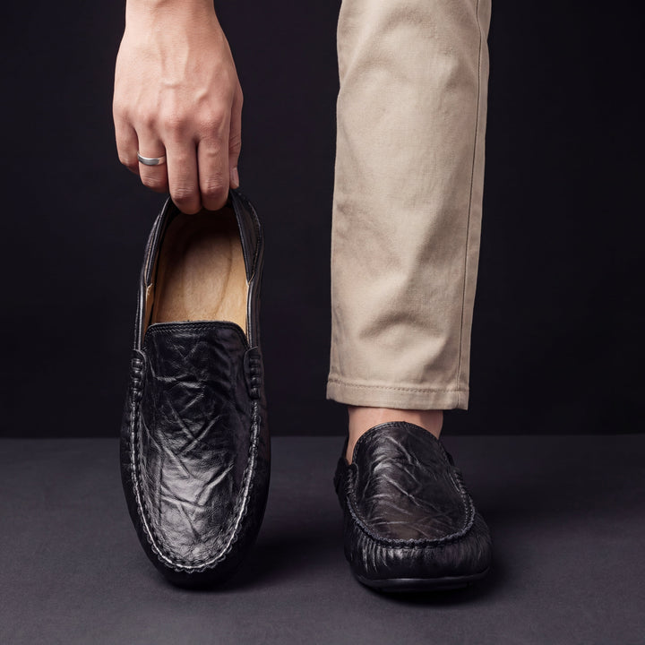 Warren | Handstitched Slip-On Loafers