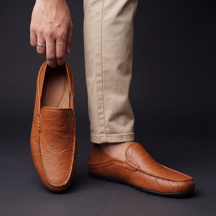 Sebastian | Hand-Stitched Driving Loafers