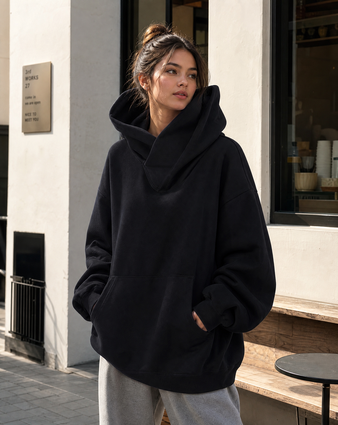 Vivien | Oversized Hooded Sweatshirt