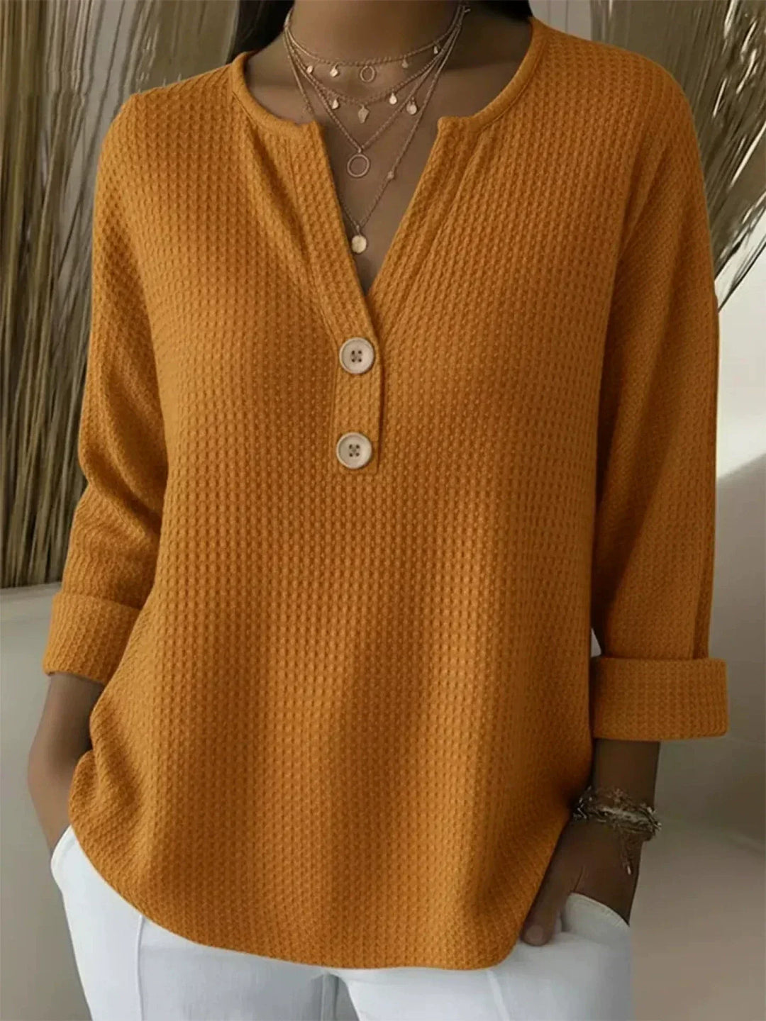 Blythe | Henley Button Top