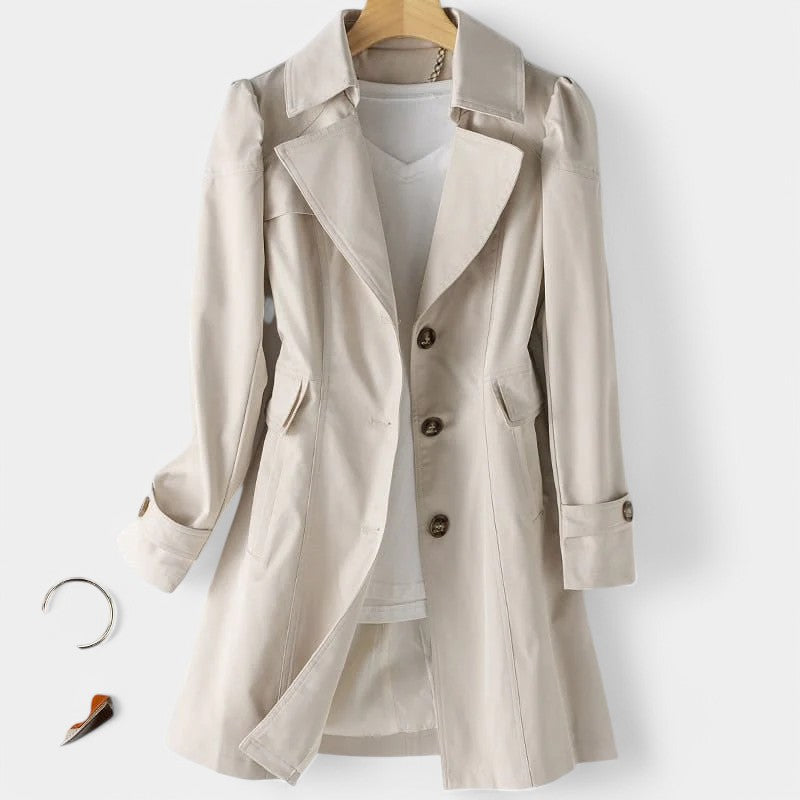 Kathryn | Tailored Belted Trench Coat